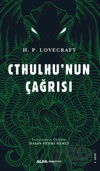 Cthulhu'nun Çağrısı – Howard Phillips Lovecraft – Alfa Yayınları kitap kapağı