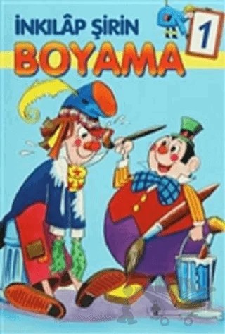 İnkılap Şirin Boyama 1 – Yüksel Akman – İnkılap Kitabevi kitap kapağı