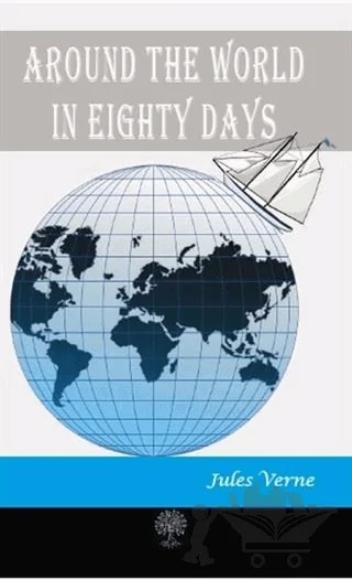 Around the World in Eighty Days – Jules Verne – Platanus Publishing kitap kapağı