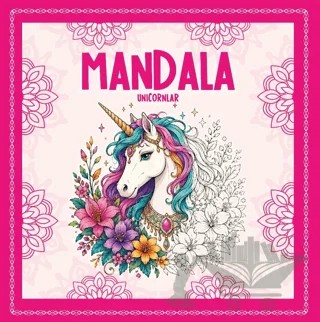 Mandala - Unicornlar – Kolektif – Vivago Art kitap kapağı
