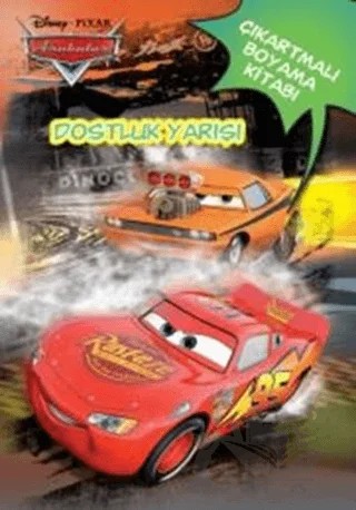 Disney Arabalar Dostluk Yarışı - Çıkartmalı Boyama Kitabı – Kolektif – Doğan Egmont Yayıncılık kitap kapağı