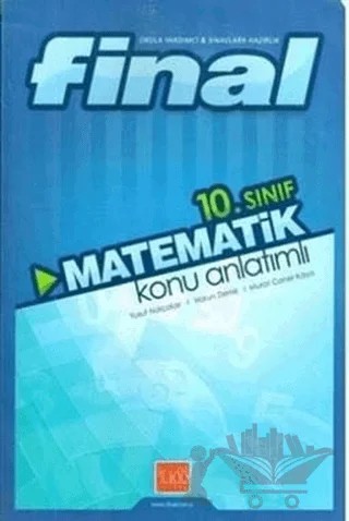 Final 10. Sınıf Matematik Konu Anlatımlı – Kolektif – Final Yayınları kitap kapağı