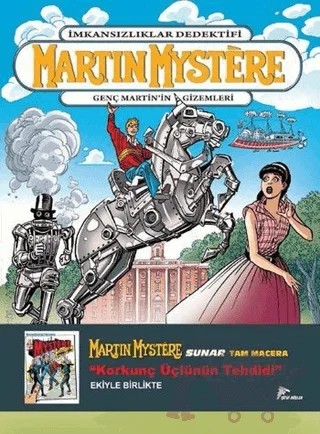Martin Mystere (Özel Seri) Sayı: 3 Genç Martin'in Gizemleri - Venüs'ün İşareti – Carlo Recagno – Çizgi Düşler Yayınevi kitap kapağı