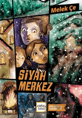 Siyah Merkez – Melek Çe – Nar Genç kitap kapağı