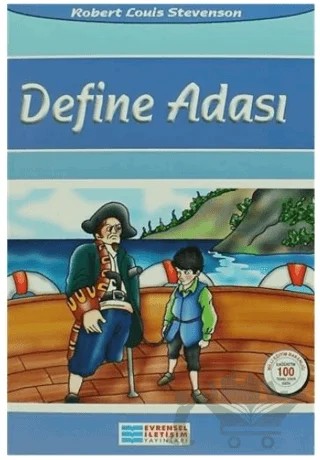 Define Adası – Robert Louıs Stevenson – Evrensel İletişim Yayınları kitap kapağı