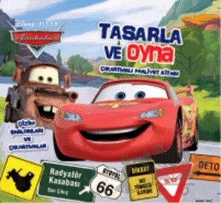 Disney Arabalar : Tasarla ve Oyna Çıkartmalı Faaliyet Kitabı – Kolektif – Doğan Egmont Yayıncılık kitap kapağı