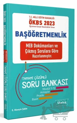 2023 Başöğretmenlik Tamamı Çözümlü Soru Bankası – Kolektif – Markaj Yayınları kitap kapağı