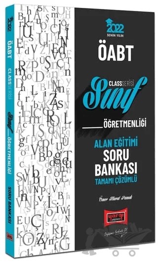 2022 ÖABT Class Sınıf Öğretmenliği Alan Eğitimi Soru Bankası – Ömer Murat Pamuk – Yargı Yayınevi kitap kapağı