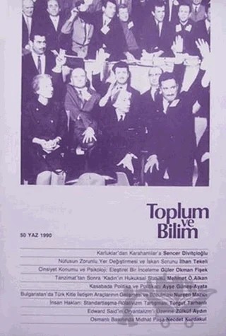 Toplum ve Bilim Sayı: 50 – Kolektif – Birikim Yayınları kitap kapağı