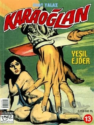 Karaoğlan Sayı: 13 Yeşil Ejder – Lal Kitap kitap kapağı