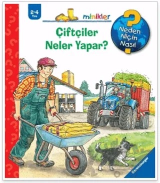 Çiftçiler Neler Yapar? – Kolektif – Mikado Yayınları kitap kapağı