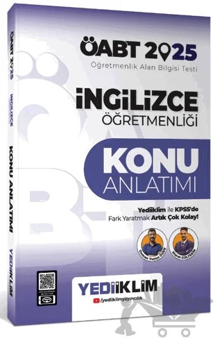 2025 ÖABT İngilizce Öğretmenliği Konu Anlatımı – Murat Gültekin, Osman Yunus Özer – Yediiklim Yayınları kitap kapağı