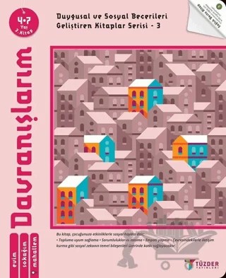 Davranışlarım Kitabı (4-7 Yaş) – Kolektif – TÜZDER Yayınları kitap kapağı