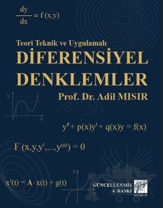 Diferensiyel Denklemler – Adil Mısır – Gazi Kitabevi kitap kapağı