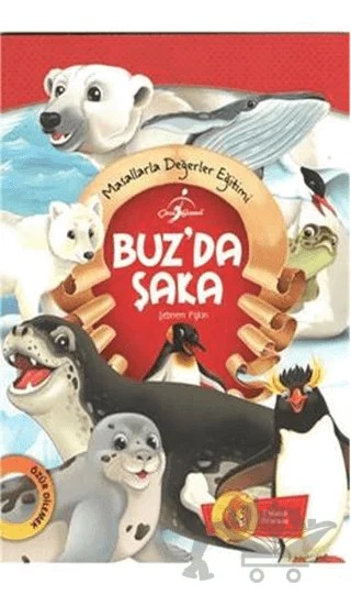 Buz'da Şaka – Şebnem Pişkin – Çocuk Gezegeni kitap kapağı