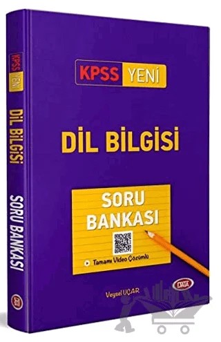 KPSS Yeni Dil Bilgisi Tamamı Video Çözümlü Soru Bankası – Veysel Uçar – Data Yayınları kitap kapağı