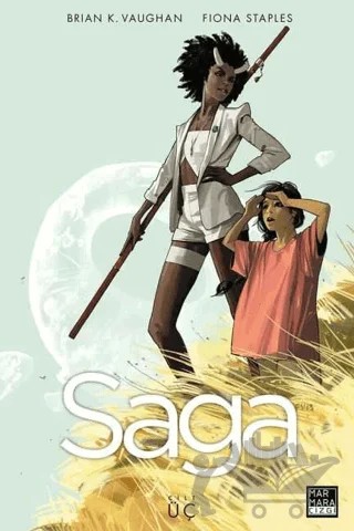 Saga Cilt: 3 – Brian K. Vaughan – Marmara Çizgi kitap kapağı