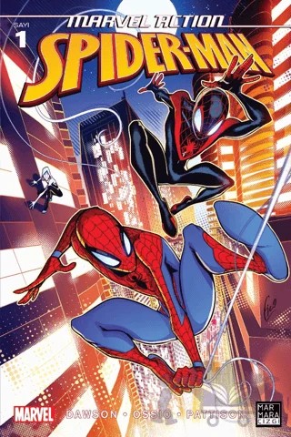 Marvel Action Spider-Man Sayı: 1 – Delilah S. Dawson, Fico Ossio – Marmara Çizgi kitap kapağı