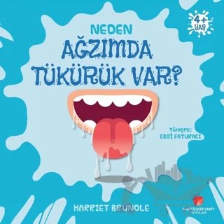Neden Ağzımda Tükürük Var? – Harriet Brundle – Sabri Ülker Vakfı Yayınları kitap kapağı