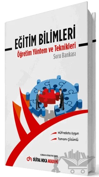 KPSS Eğitim Bilimleri Öğretim Yöntem ve Teknikleri Tamamı Çözümlü Soru Bankası – Hüseyin İşeri – Dijital Hoca kitap kapağı