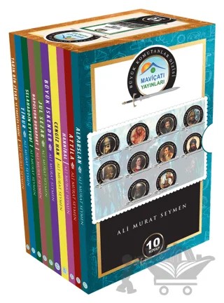 Büyük Komutanlar Seti (10 Kitap Takım) – Ahmet Seyrek – Maviçatı Yayınları kitap kapağı