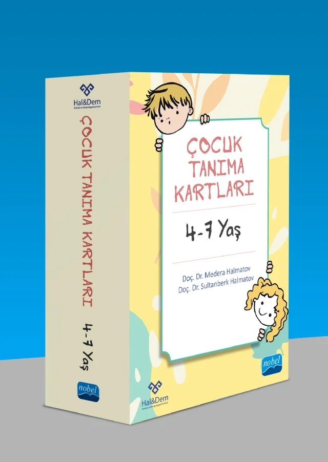 ÇOCUK TANIMA KARTLARI 4-7 Yaş – Medera Halmatov, Sultanberk Halmatov – Nobel Akademik Yayıncılık kitap kapağı