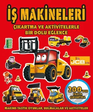 İlk JBC'lerim: İş Makineleri – Kolektif – Beta Kids kitap kapağı