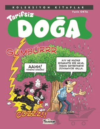 Tarifsiz Doğa – Fatih Okta – Teleskop Popüler Bilim kitap kapağı