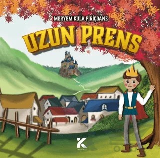 Uzun Prens – Meryem Kula Piriçdane – Kiba Yayımcılık kitap kapağı