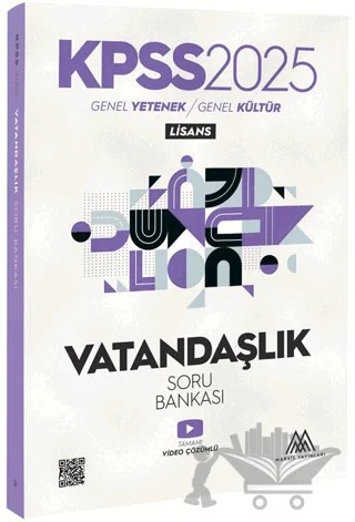 2025 KPSS Vatandaşlık Soru Bankası – Kolektif – Marsis Yayınları kitap kapağı