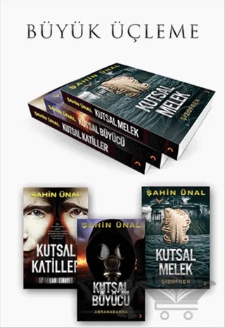 Büyük Üçleme - 3 Kitap Takım – Şahin Ünal – Cinius Yayınları kitap kapağı