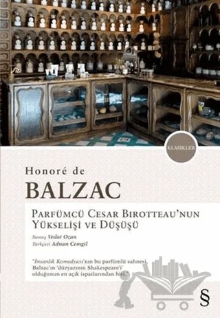 Parfümcü Cesar Birotteau'nun Yükselişi ve Düşüşü – Honore de Balzac – Everest Yayınları kitap kapağı