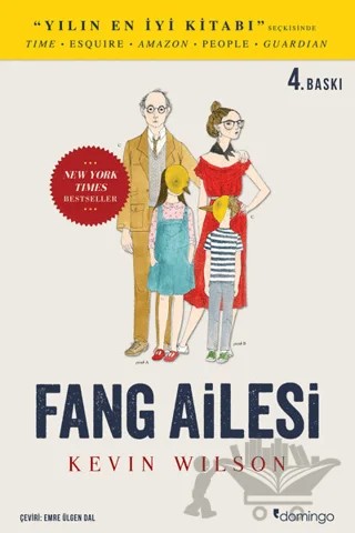 Fang Ailesi – Kevin Wilson – Domingo Yayınevi kitap kapağı