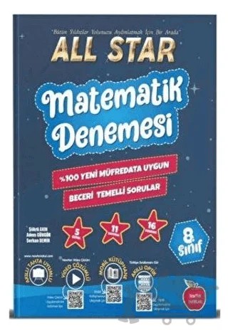 8. Sınıf LGS All Star Matematik Deneme – Kolektif – Newton Yayınları kitap kapağı