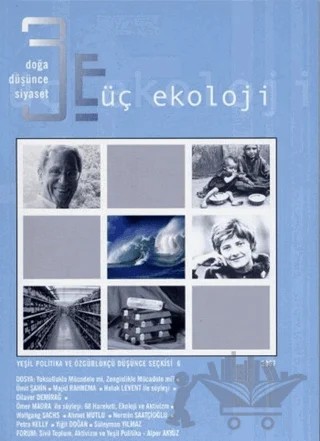 Üç Ekoloji Sayı: 6 Doğa, Düşünce, Siyaset – Kolektif – Yeni İnsan Yayınevi kitap kapağı