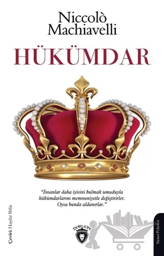 Hükümdar – Niccolo Machiavelli – Dorlion Yayınları kitap kapağı