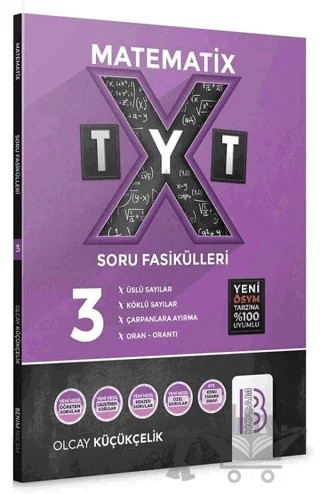 YKS TYT Matematix Soru Fasikülleri 3 – Olcay Küçükçelik – Benim Hocam Yayınları kitap kapağı