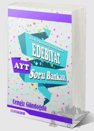 Yeni Nesil Sorularla Desteklenmiş Edebiyat AYT Soru Bankası – Cengiz Gündoğdu – Efe Akademi Yayınları kitap kapağı