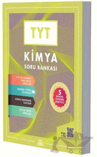 TYT Kimya Soru Bankası 5 Deneme Hediyeli-Video Çözümlü – Kolektif – Marsis Yayınları kitap kapağı