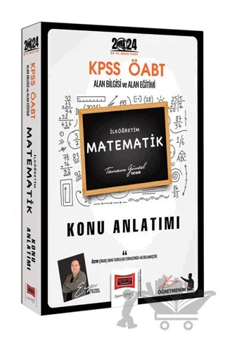 2024 ÖABT İlköğretim Matematik Öğretmenliği Konu Anlatımı – Kolektif – Yargı Yayınevi kitap kapağı