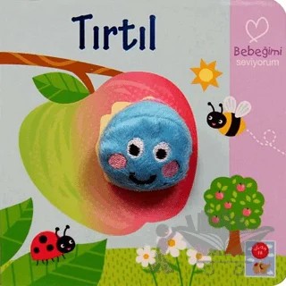 Kuklalı Kitaplar - Tırtıl – Meltem Erkmen – Uçan Fil Yayınları kitap kapağı