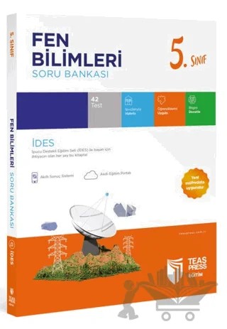 5. Sınıf İDES Fen Bilimleri Soru Bankası – Kolektif – Teas Press kitap kapağı