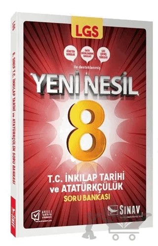 8. Sınıf LGS Yeni Nesil T. C. İnkılap Tarihi ve Atatürkçülük Soru Bankası – Kolektif – Sınav Yayınları kitap kapağı