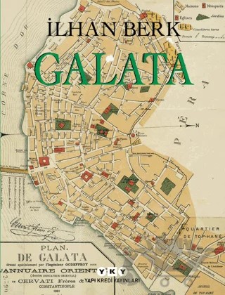 Galata – İlhan Berk – Yapı Kredi Yayınları kitap kapağı