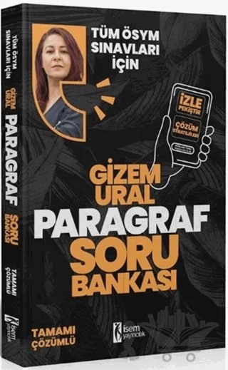 KPSS DGS ALES YKS TYT AYT Paragraf Soru Bankası – Kolektif – İSEM Yayıncılık kitap kapağı