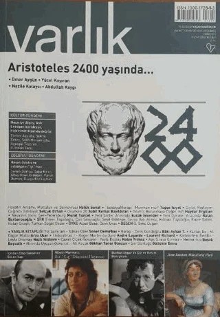 Varlık Edebiyat ve Kültür Dergisi Sayı: 1309 Ekim 2016 – Varlık Dergisi Yayınları kitap kapağı