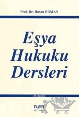Eşya Hukuku Dersleri – Hasan Erman – Der Yayınları kitap kapağı