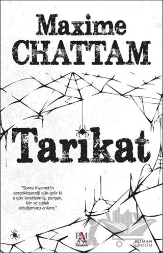 Tarikat – Maxime Chattam – Panama Yayıncılık kitap kapağı