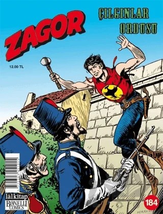 Zagor Sayı 184 – Lal Kitap kitap kapağı