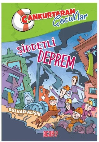 Şiddetli Deprem – Gülhan Alışık – Acayip Kitaplar kitap kapağı